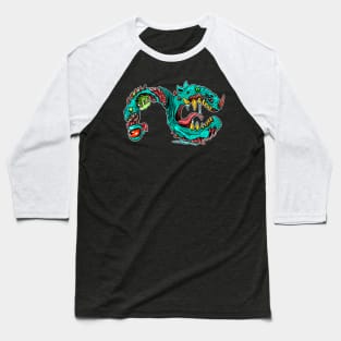 Monster logo Baseball T-Shirt